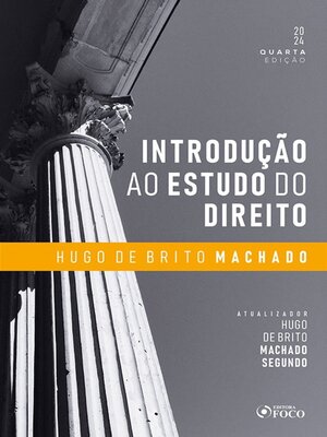 cover image of Introdução ao Estudo do Direito